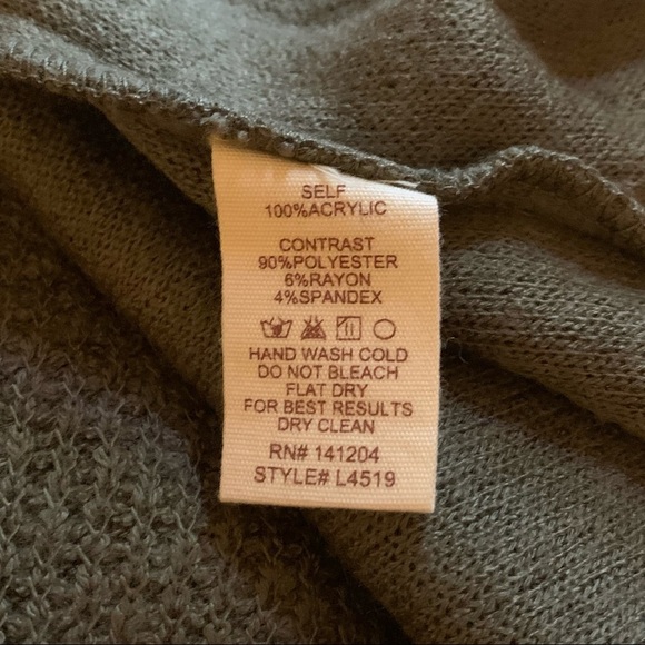 Hem & Thread Open Knit Hooded Cardigan - Picture 4 of 6